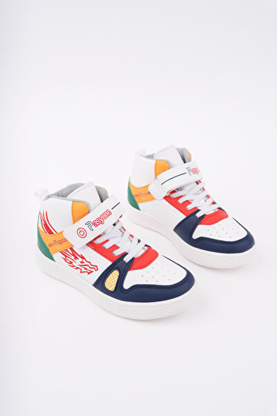 pasyone Green Children's High-Rise Casual Sports Shoes