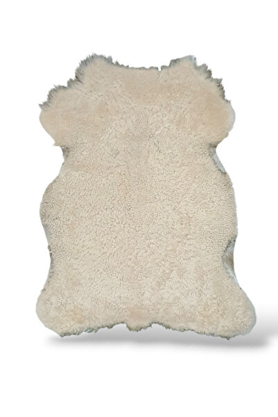 Ottoman Pouffe Hakiki Gerçek Koyun Derisi ''Özel ipek Serisi'' Post Halı 74x96cm