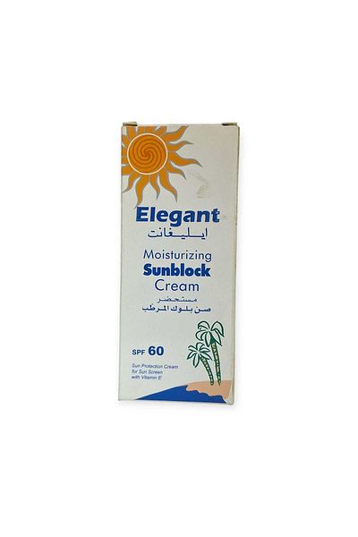 Elegant Legent Moisturizing Sunscreen Cream with High Protection SPF 60