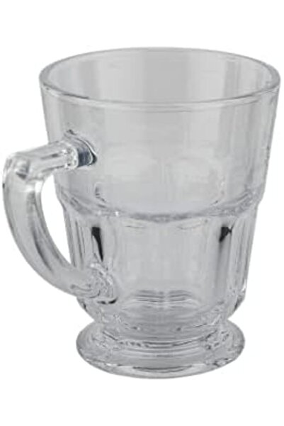 ALSAIF Glass Cup 4 Pcs Set,colour: Clear