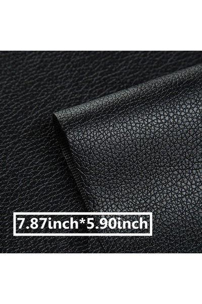 Choice Black 20X15cm Repair Patches Self-Adhesive Leather PU Leather Fabric S...