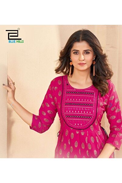 Hint Modam Hint Nakışlı Etnik Elbise