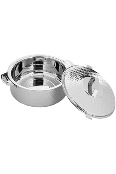 ALSAIF Stainless Steel Cookware Set With Handles, Keeps Food Hot And Fresh For Hours, By Al Saif, 3 Pieces,