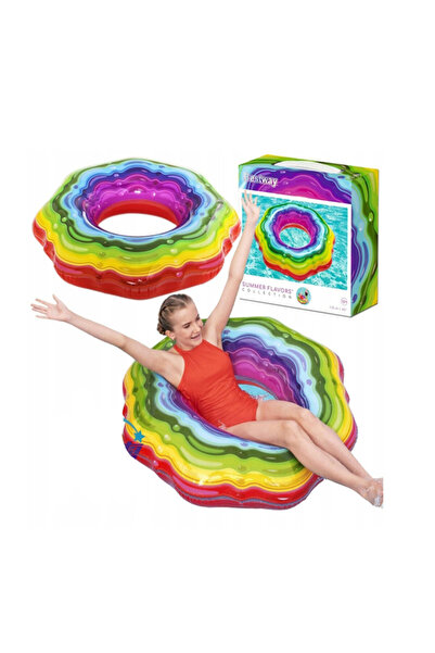 BESTWAY بست واي- كفر سباحة قوس قزح 115CM 26-36163