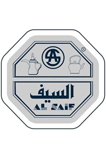 ALSAIF 1.2L Saif Teapot, durable and elegant, ideal for serving tea and other teas. Gold color.