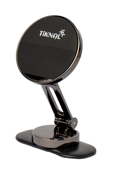 Tiknal TK-H370 | 360 Magnetic Car Dashboard Holder Strong Grip & Compact Sleek Design Black