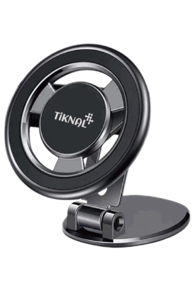 Tiknal | Foldable MagSafe Car Holder, Compact Design, 360 Rotation, Strong Ma...