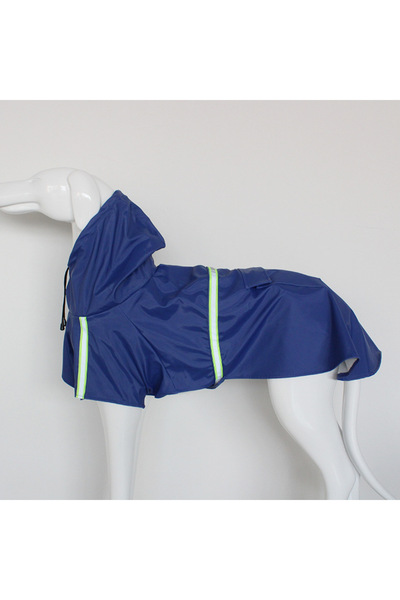 Choice معطف واق من المطر أزرق كبير للكلاب مقاس XXXL، على شكل عباءة كورجي، مقا...