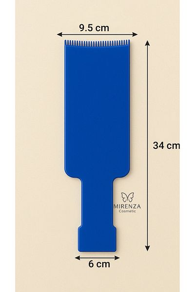 Nano Absolute Blue Mech Spatula Hair Coloring Apparatus Hairdresser Type Balayage Ombre Application Apparatus