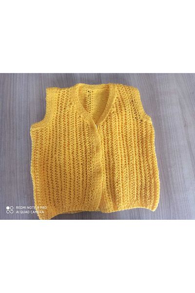 Vizyonmed Baby Vest Hand Knitted