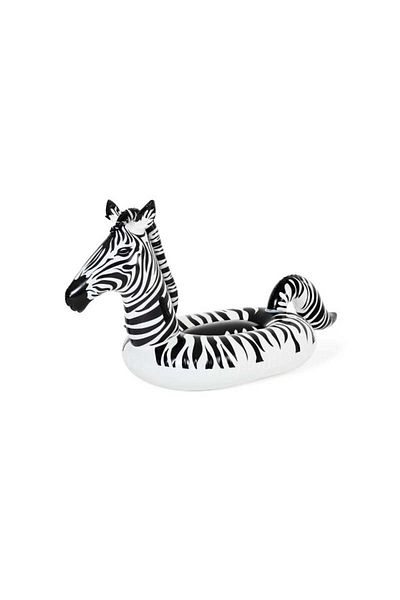 BESTWAY Children's Swimming Relaxation Seat - Zebra Black and White with LED Lights
