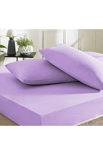 bornoz dünyası Single Fitted Sheet Set (with Pillow)