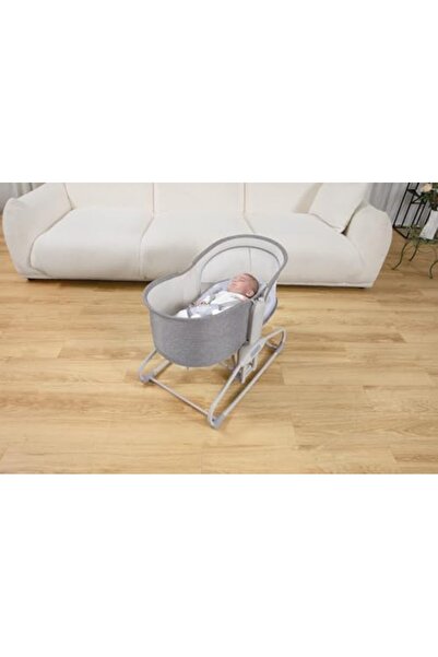 Mastela Mastella 5-in-1 Baby Cradle Automatic Electric Swing with 5-Point Har...