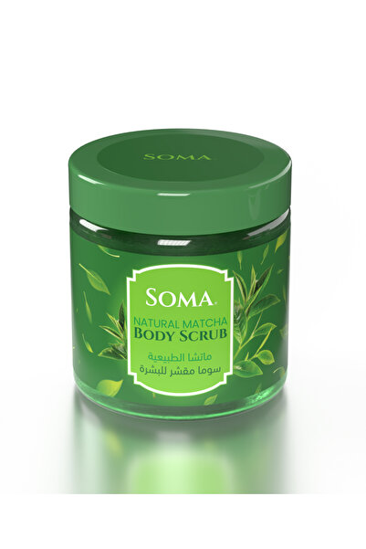 Soma Body Scrub Natwal Matcha 500ml (0171) --- سوما مقشر للبشرة ماتشا الطبيعي...