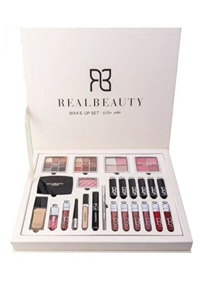 real beauty مجموعة مكياج فاخرة مكونة من 24 قطعة لإطلالة ساحرة ومتكاملة