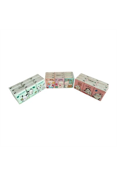 Helvacıoğlu Patterned Pocket Handkerchief 9 Pack