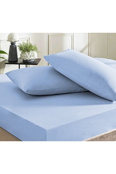bornoz dünyası Single Fitted Sheet Set (with Pillow)