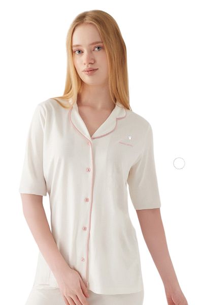 Pierre Cardin Women's New Season Long Leg Short Sleeve Pajama Set CH.PC.01.77.15