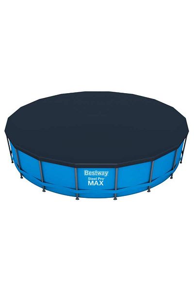 BESTWAY Round Pool Cover - 549 cm - Black