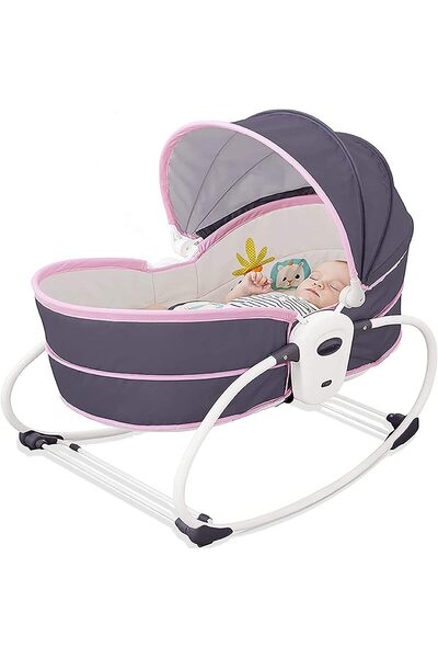 Mastela كرسي هزاز للأطفال 5 في 1 مع صندوق اهتزاز موسيقي