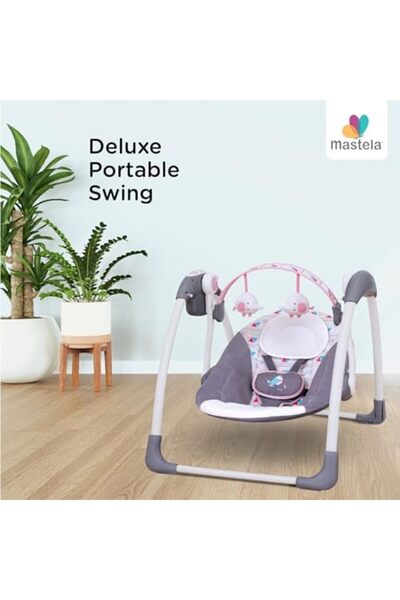 Mastela Elegant and Portable Swing from Mastella (Blue Color)