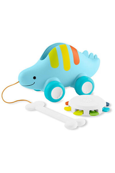 Skip Hop Explore & More Dinosaur 3'ü 1 arada Bebek Müzikli Çekmeli Oyuncak