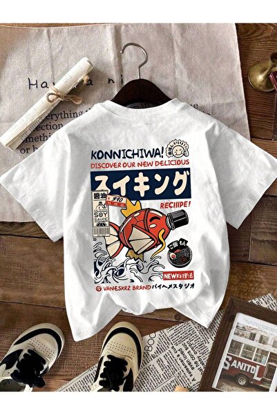 EVIus Tricou oversize chinezesc cu gâtul rotund de culoare petrol