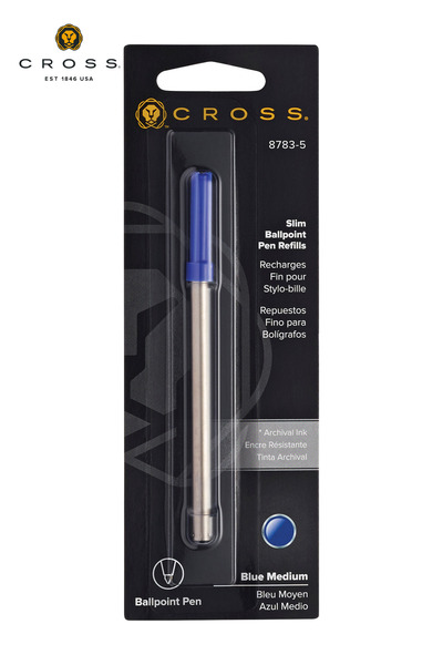 Cross WizDesign 8783-5 CLİCK TÜKENMEZ REFİL MAVİ (6* 1'Lİ KART / 6 adet)