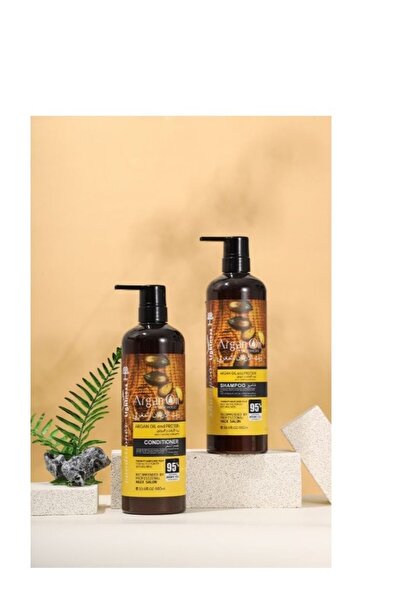 Lightness شامبو بروتين زيت الأرغان 900 مل وبلسم 900 مل لحماية الشعر من التساقط