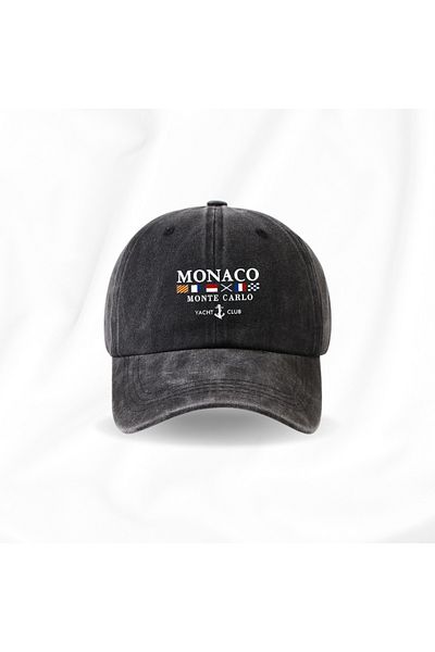 Touz Moda Πλενόμενο Vintage Monaco Printed Unisex Καπέλο