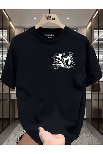 Tarzsokak للجنسين الكراك دينو تي شيرت