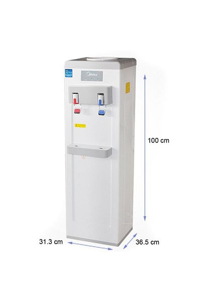 Midea Water Dispenser 2 Taps Hot&cold - White - Yl1932s