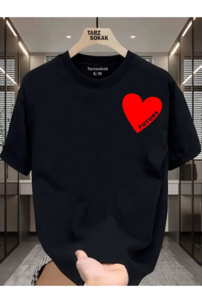 Tarzsokak للجنسين المستقبل القلب تي شيرت