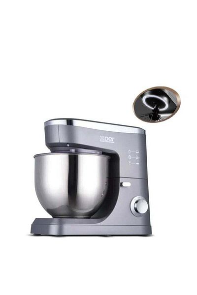 GENERAL 1200W 7L Silver Light Stand Mixer - XPSM-999-24SL