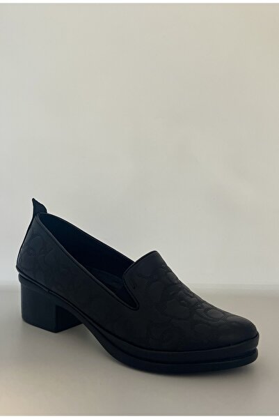 DESTİNA حذاء ديستينا بكعب من الجلد الطبيعي لتقويم العظام