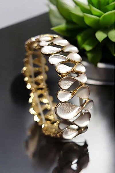 Öze Aksesuar PİRİNÇ VİP KALİTE KARARMAZ ANTİALERJİK BOHEM BİLEKLİK LASTİKLİ E...