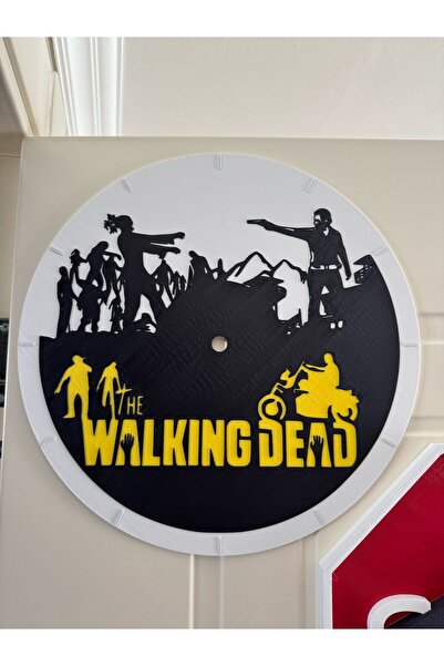 Lades Ceas de perete cu inscripții The Walking Dead, Tabel