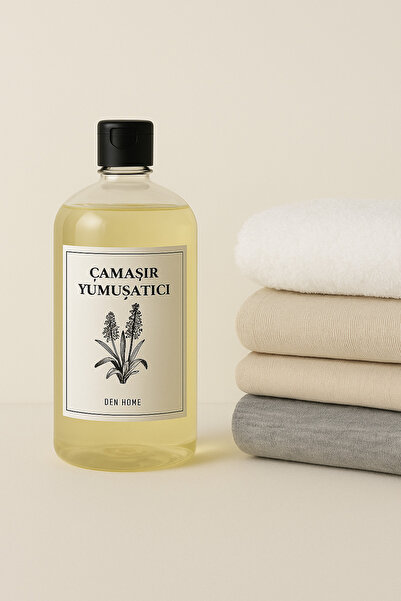 Dem Home Şeffaf Cam Görünümlü Plastik Düzenleyici Çamaşır Yumuşatıcı Boş Şişe...