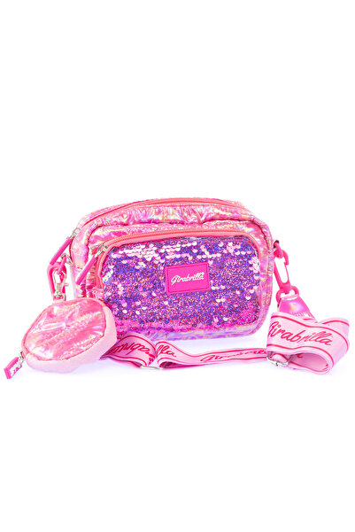 Girabrilla Geantă și portofel pentru copii cu curea puffer