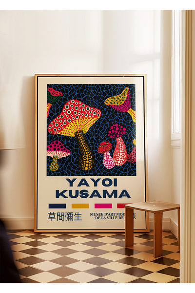 ARTHOUSECOLLECTIVE Poster Yayoi Kusama - Lucrări de artă japoneză - Poster fă...