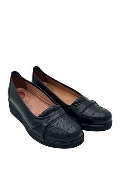 Y&D Shoes Pantofi pentru mamă de mărime mare - Real Denim Comfort Heel Spur Utilizare zilnică