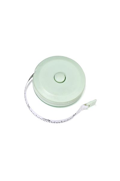 St.kunkka Round Green 150cm/60" Mini Measure Plastic Ruler Roll Tape Accurate Measurement For DIY Jewelry Maki