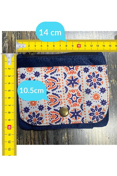 Street Bag Ethnic Authentic Bohemian Multi Pocket Wallet Daily Travel Use Easy Portable Waterproof