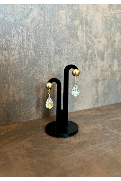 ZİDE AKSESUAR Crystal 2 - Gerçek kristal küpe