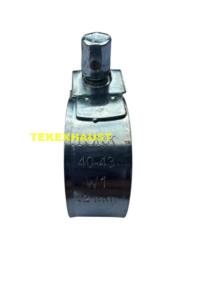 Tek Exhaust EGZOZ BORU KELEPÇESİ 40-43 mm kalınlık 1.5 mm EGSOS eksoz