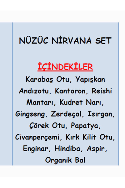 MİSSWELL NİRVANA SET