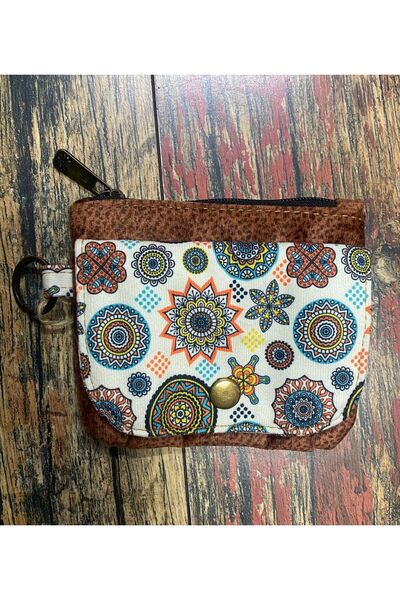 Street Bag Етнічний автентичний богемський гаманець з безліччю кишеньок для щ...