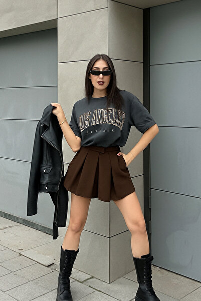 MEKA İnce kemerli şort