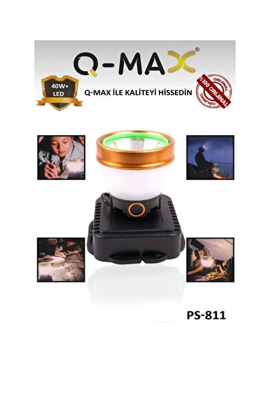 abnturk Su Geçirmez Ultra Güçlü Pilli 40W Kafa Feneri Lambası Kamp Gezi Acil ...