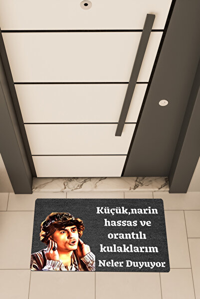 Dormot Home Υψηλής ποιότητας ψηφιακή εκτύπωση Μαύρο, ευαίσθητο και λεπτό χαλά...